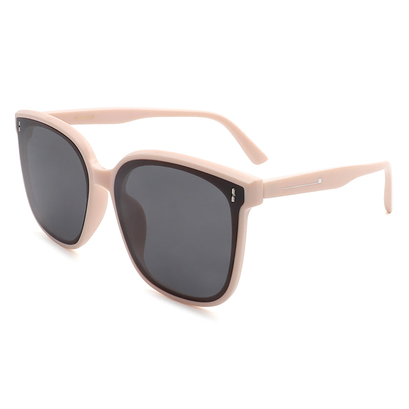 GM2001 - Square Classic Oversize Flat Top Polarized Fashion Sunglasses-0