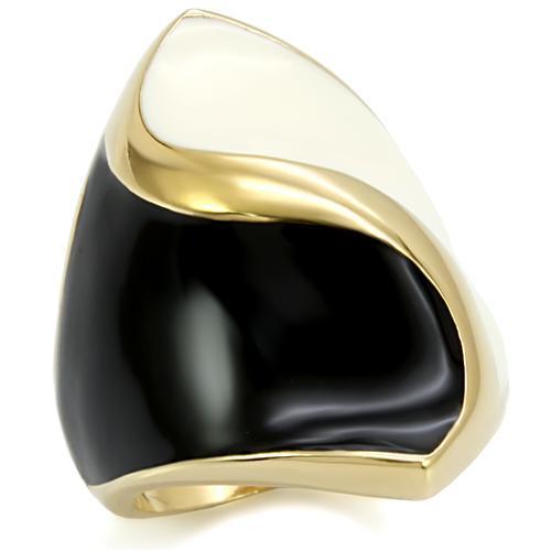 1W151 - Gold Brass Ring with No Stone-0