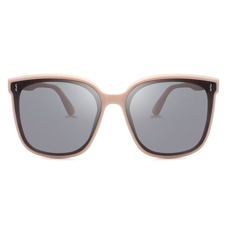 GM2001 - Square Classic Oversize Flat Top Polarized Fashion Sunglasses-1