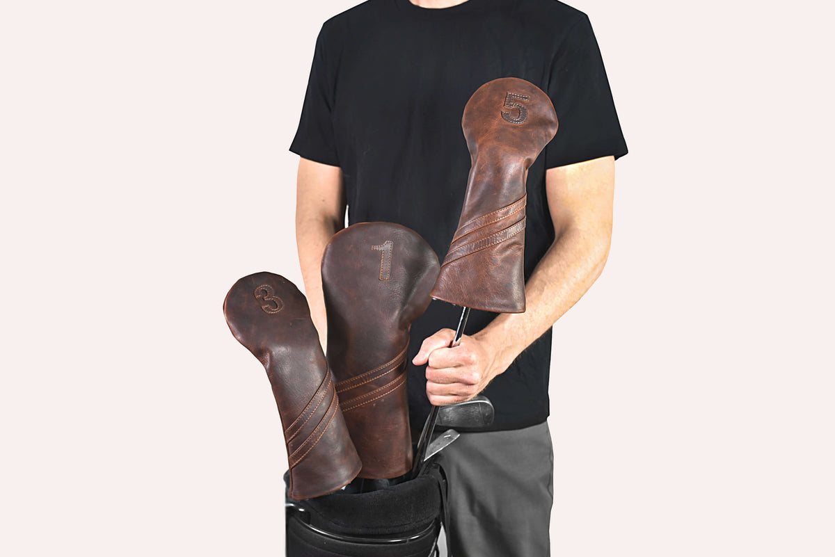 Leather Golf Headcover-0