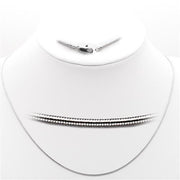 35025 - High-Polished 925 Sterling Silver Chain with No Stone-0