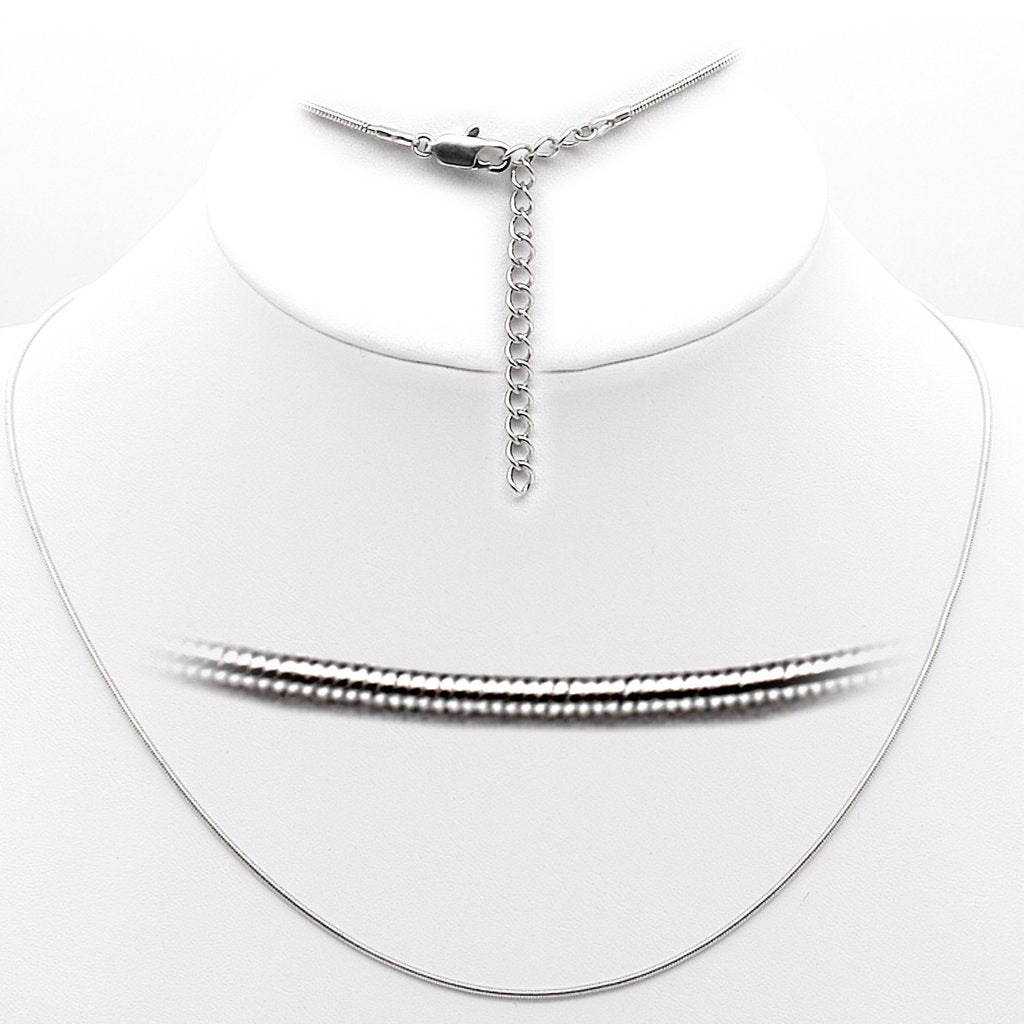 35325 - Rhodium Brass Chain with No Stone-0