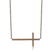 3W1131 - IP Coffee light Brass Chain Pendant with AAA Grade CZ  in Light Coffee-0