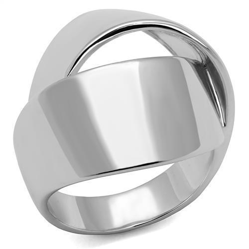 3W1311 - Rhodium Brass Ring with No Stone-0
