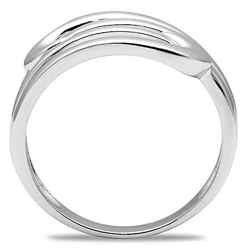 3W164 - Rhodium Brass Ring with No Stone-2