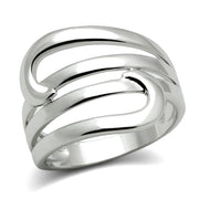 3W164 - Rhodium Brass Ring with No Stone-0
