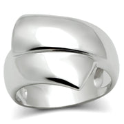 3W167 - Rhodium Brass Ring with No Stone-0