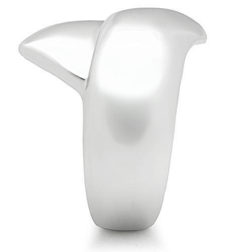 3W167 - Rhodium Brass Ring with No Stone-3