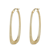 4W005 - Earring, Brass, Imitation Gold, , No Stone-0