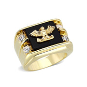 5M013 - IP Gold(Ion Brass Ring with Epoxy-0