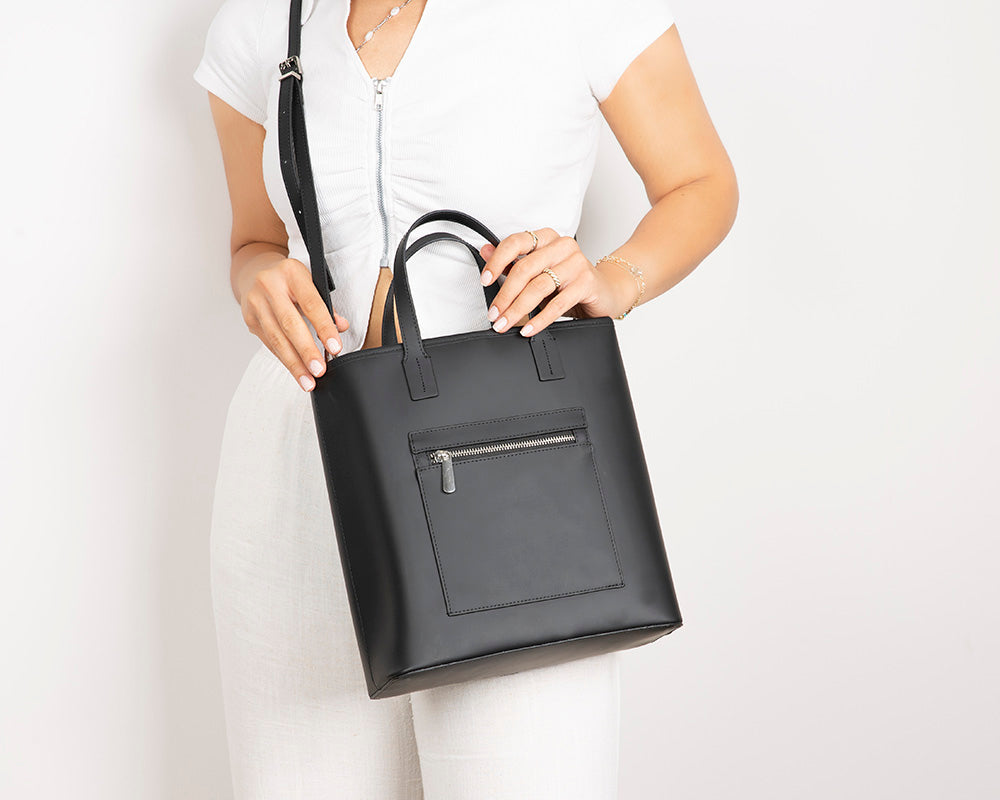 Valetto Leather Tote Bag-3
