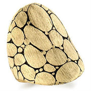 9W182 - Gold Brass Ring with No Stone-0