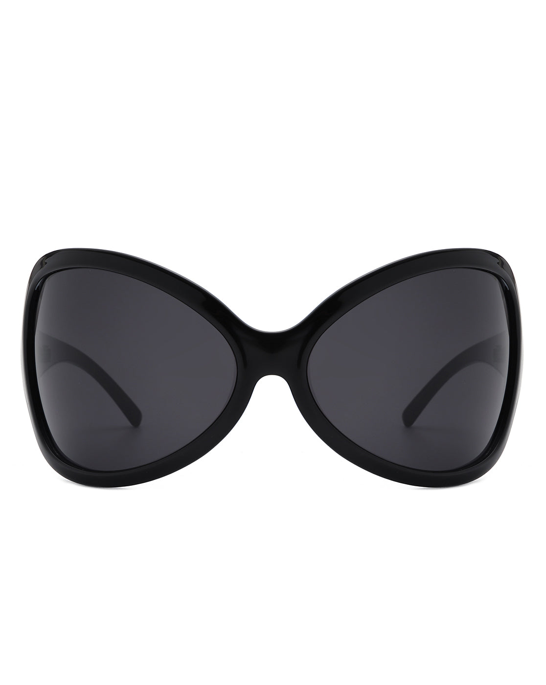 Luna - Oversized Triangle Butterfly Shape Women's Sunglasses-2