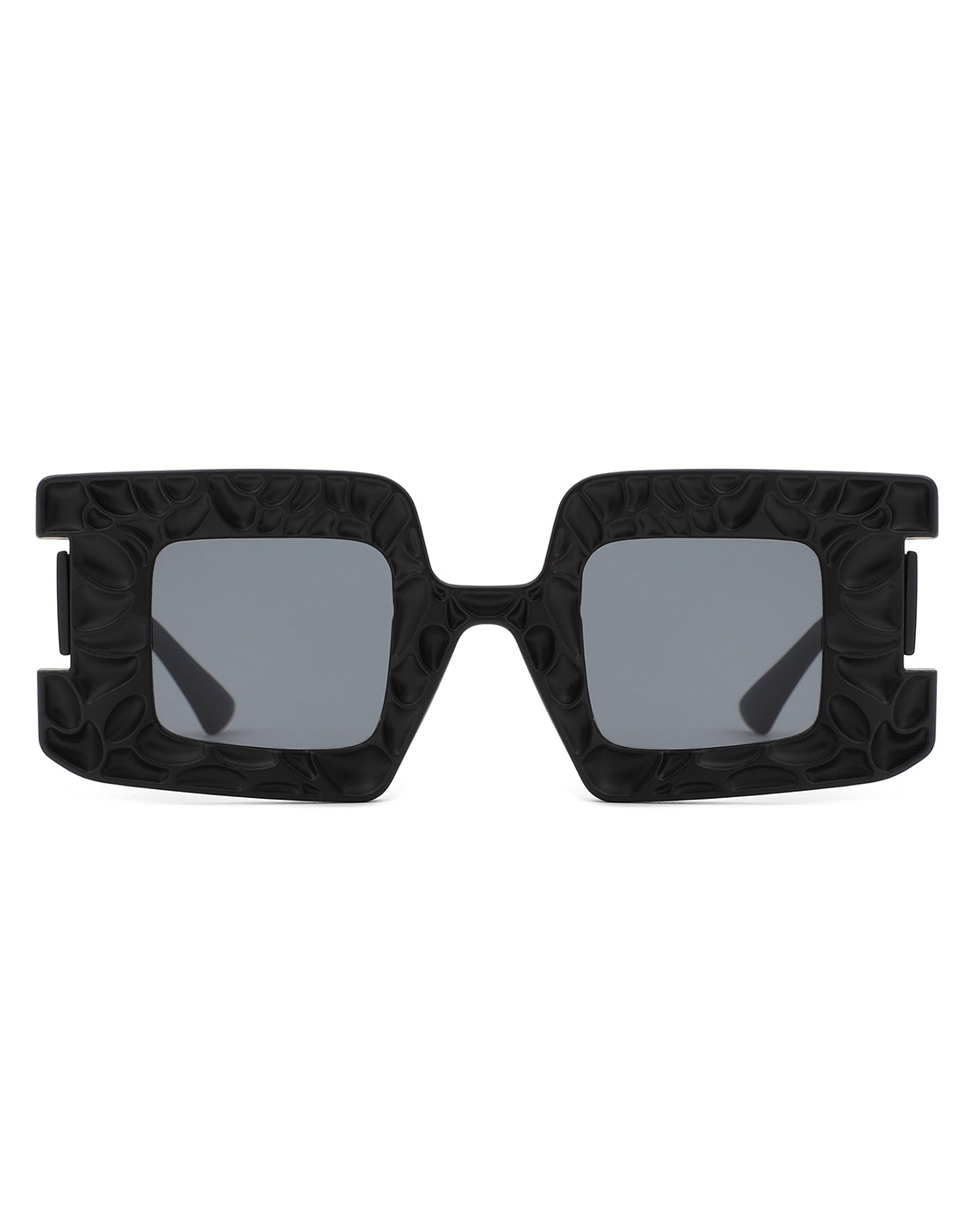 Pledge - Modern Chunky Geometric Square Fashion Sunglasses-1