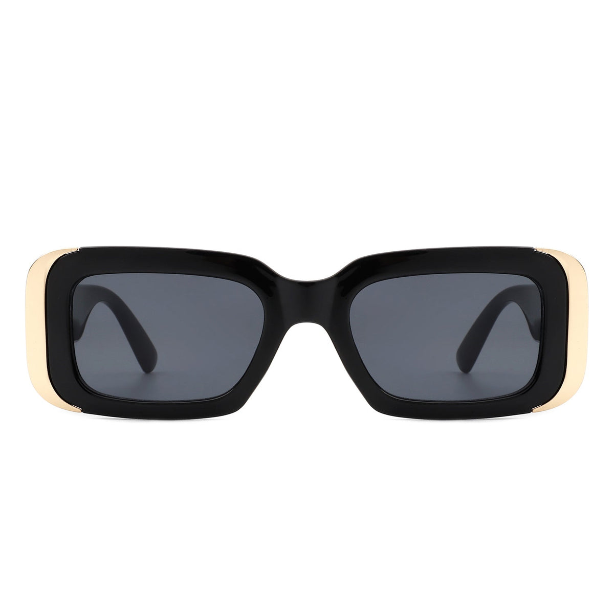 Quixotic - Rectangle Narrow Fashion Tinted Square Sunglasses-3