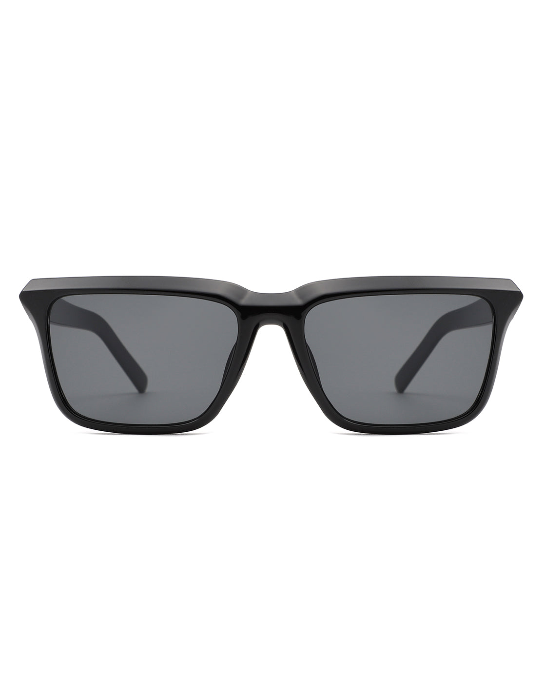 Ilyria - Retro Flat Top Square Fashion Sunglasses-1