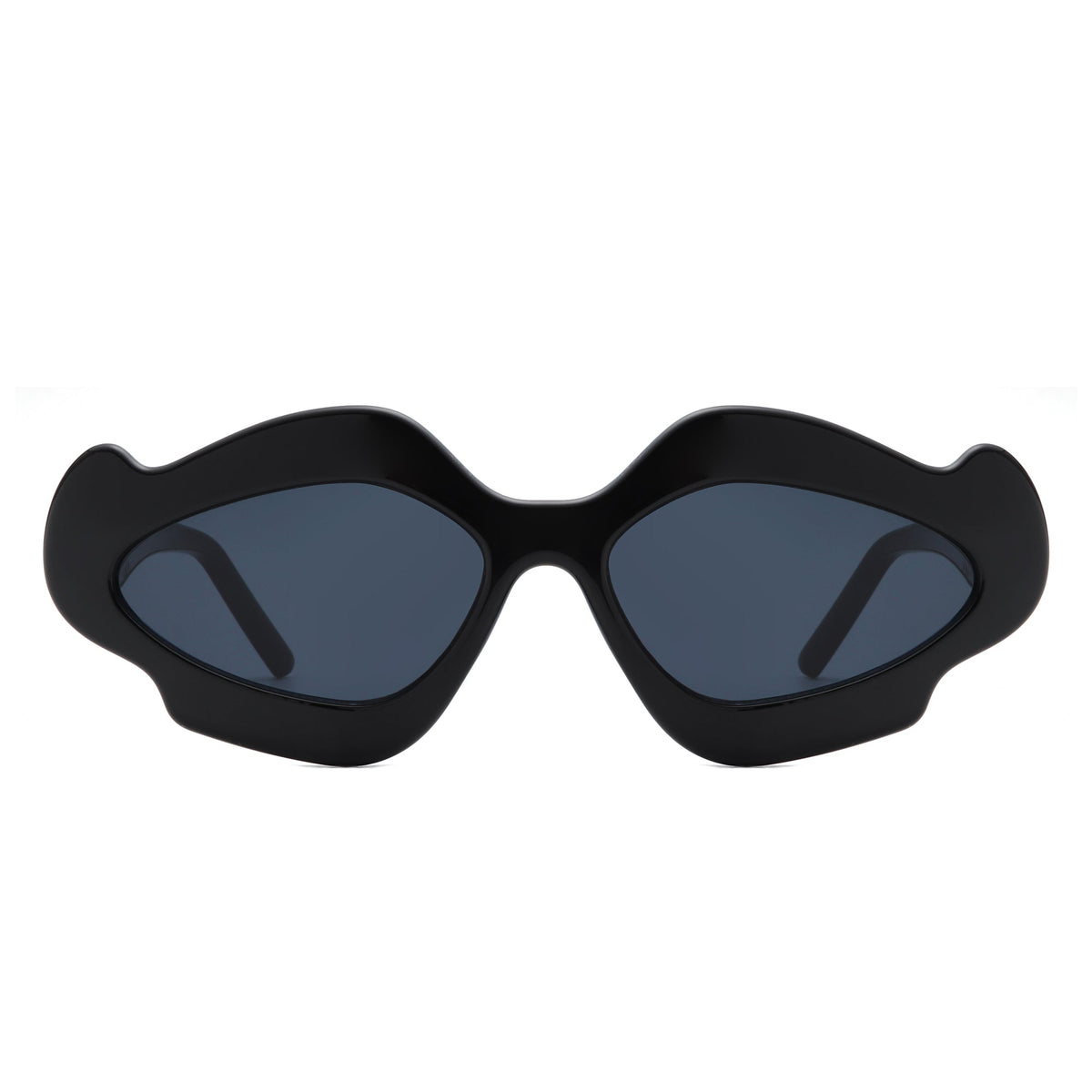 Zyrith - Geometric Wavy Designed Women's Sunglasses-1