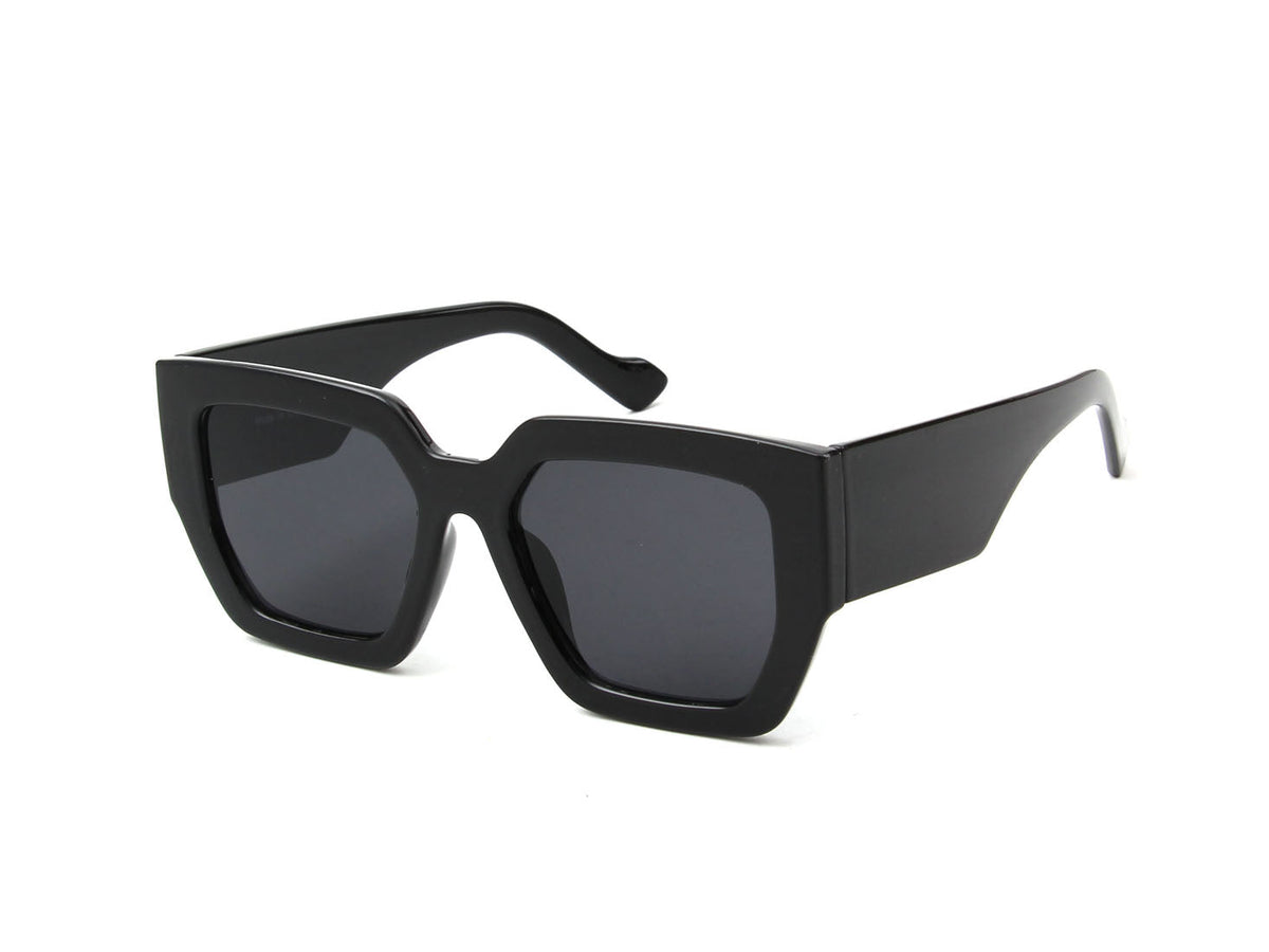 Salonika | Women Bold Square Cat Eye Fashion Sunglasses-0