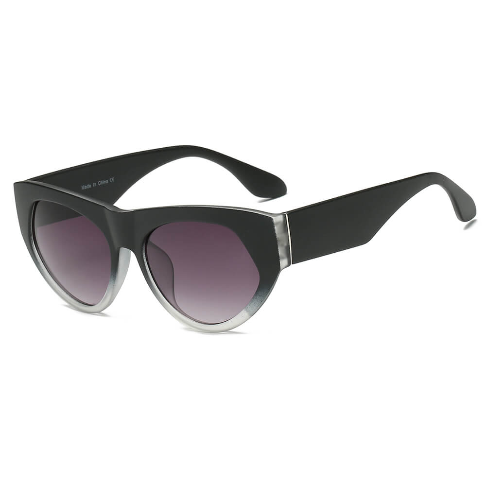 CABAZON | Women Round Cat Eye Sunglasses-0