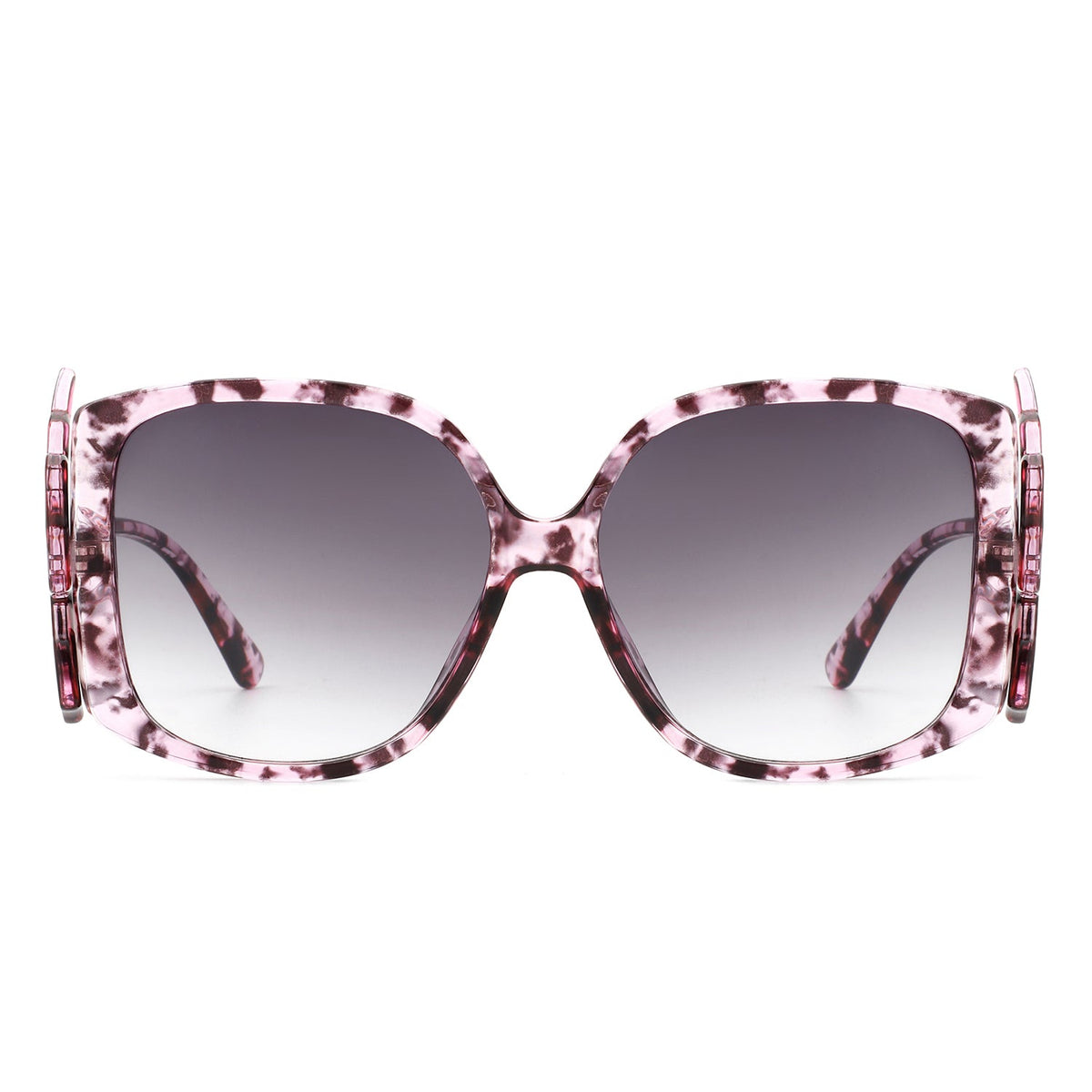 Vortexia - Oversize Irregular Frame Large Fashion Square Sunglasses-2