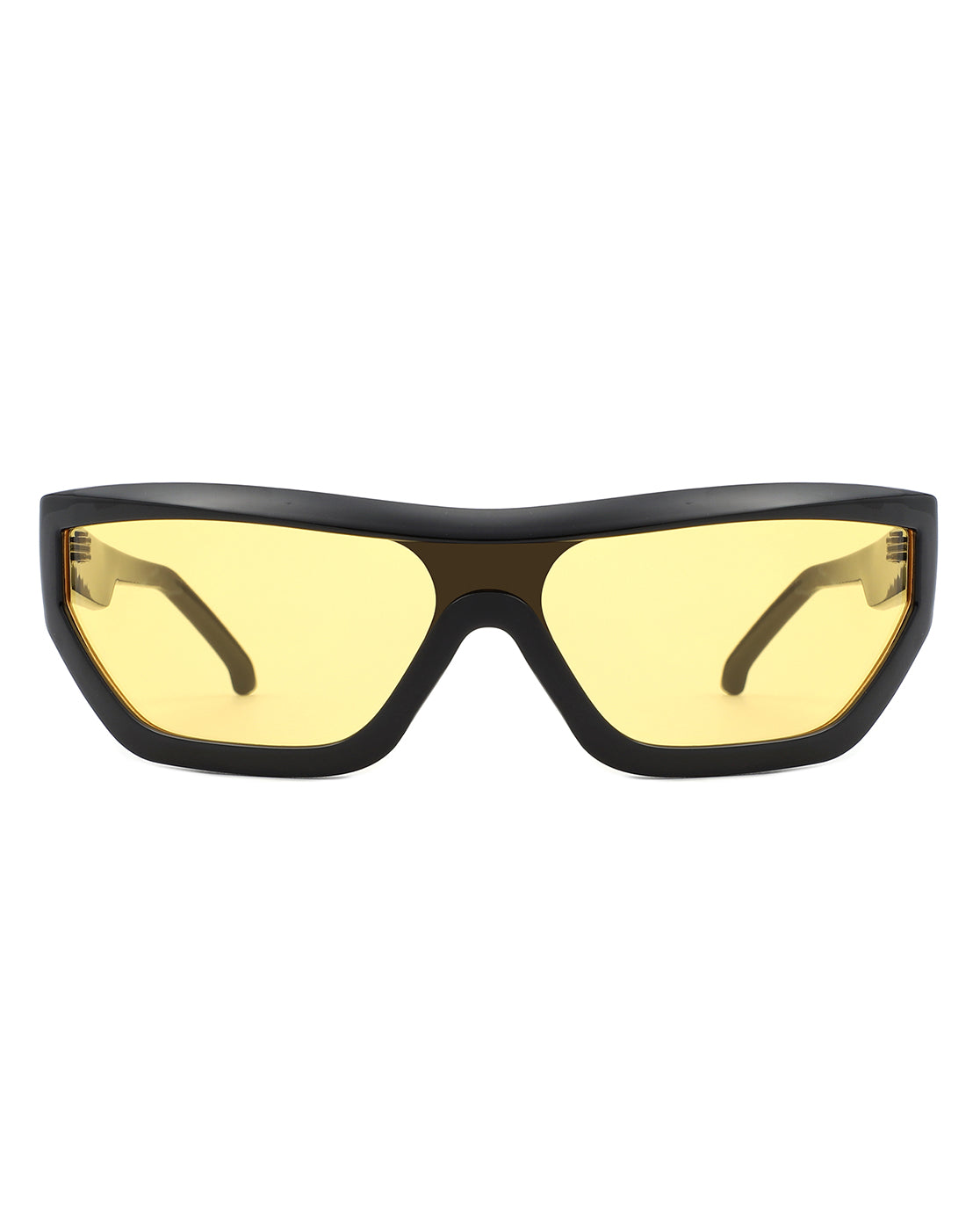 Tybalt - Square Wrap Around Geometric Fashion Sunglasses-4