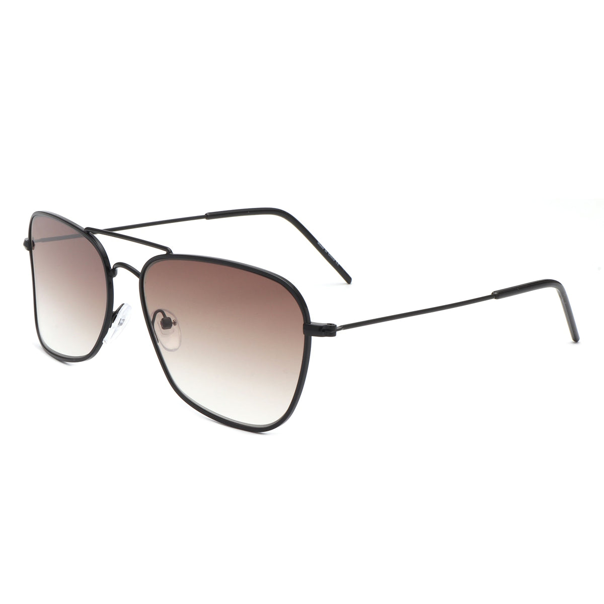 Whirl - Geometric Square Brow-Bar Fashion Sunglasses-4