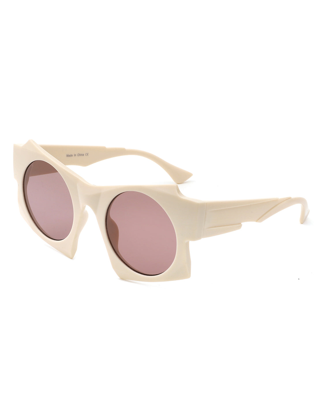 Tyren - Geometric Oversized Square Sunglasses-4