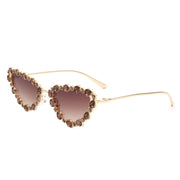 Elevate - Luxury Rhinestone Cat Eye Sunglasses-0