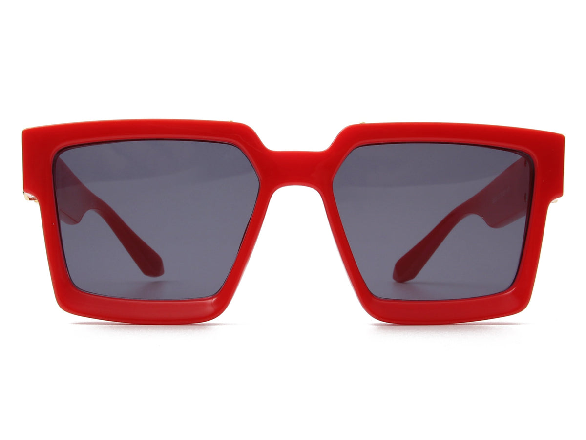 Evanston | Classic Retro Vintage Square Fashion Sunglasses-1
