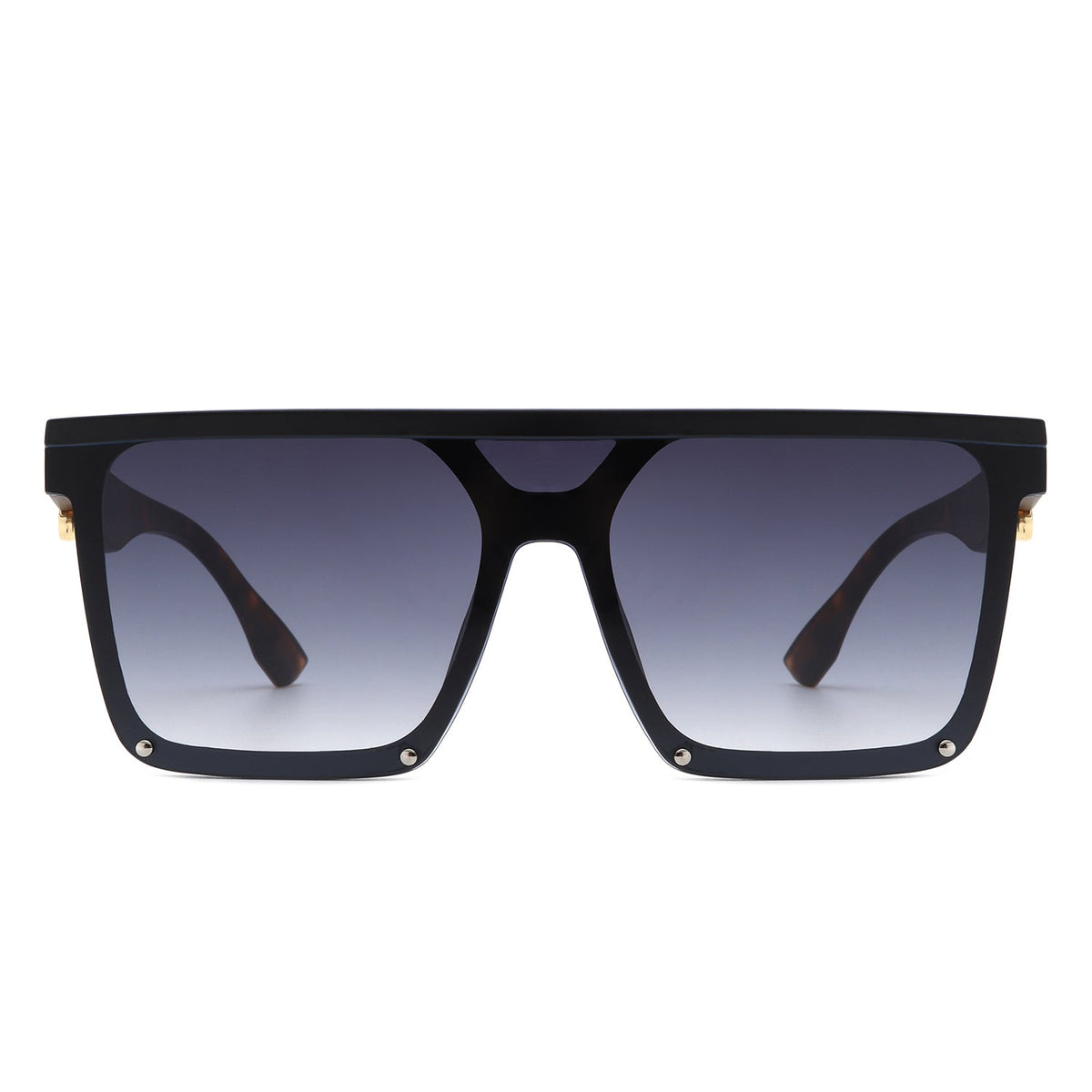 Sunquest - Oversized Square Flat Top Sunglasses for Women-1