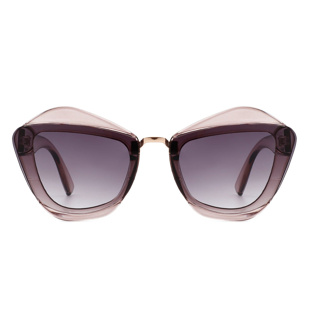Infernia - Women Square Fashion Irregular Cat Eye Sunglasses-1