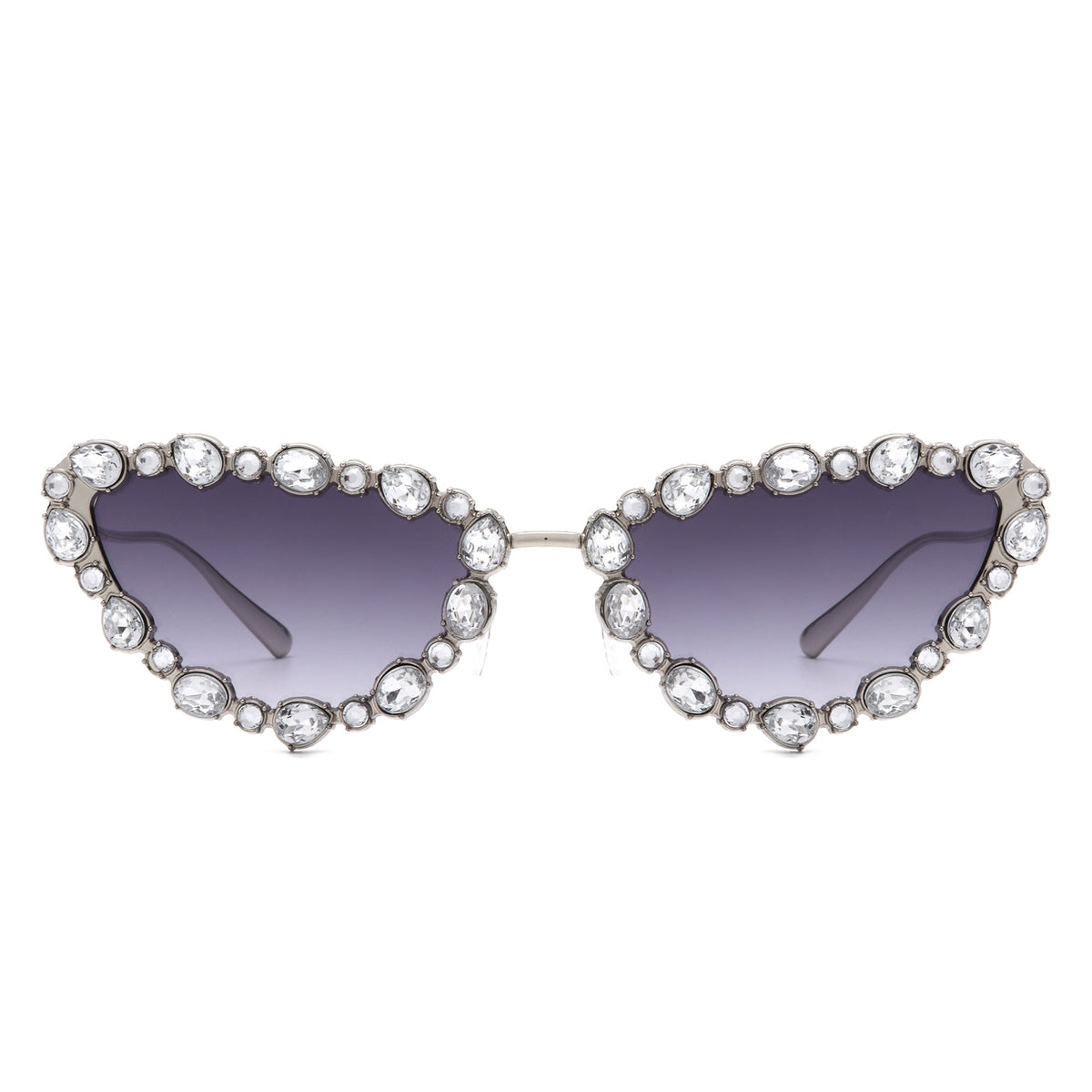 Elevate - Luxury Rhinestone Cat Eye Sunglasses-4
