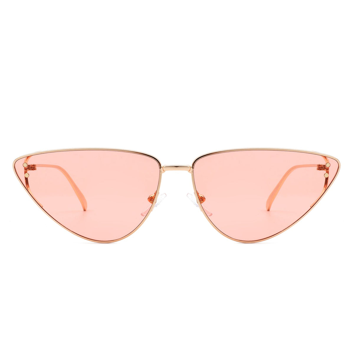 Windflow - Retro Tinted Flat Lens Fashion Cat Eye Sunglasses-1