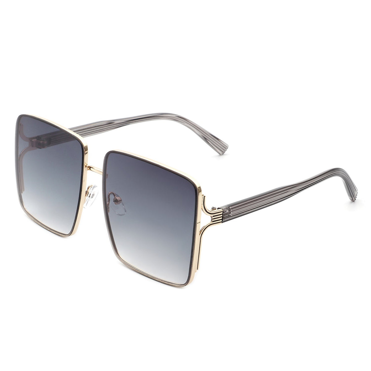 Evangely - Classic Square Tinted Fashion Oversize Women Sunglasses-0