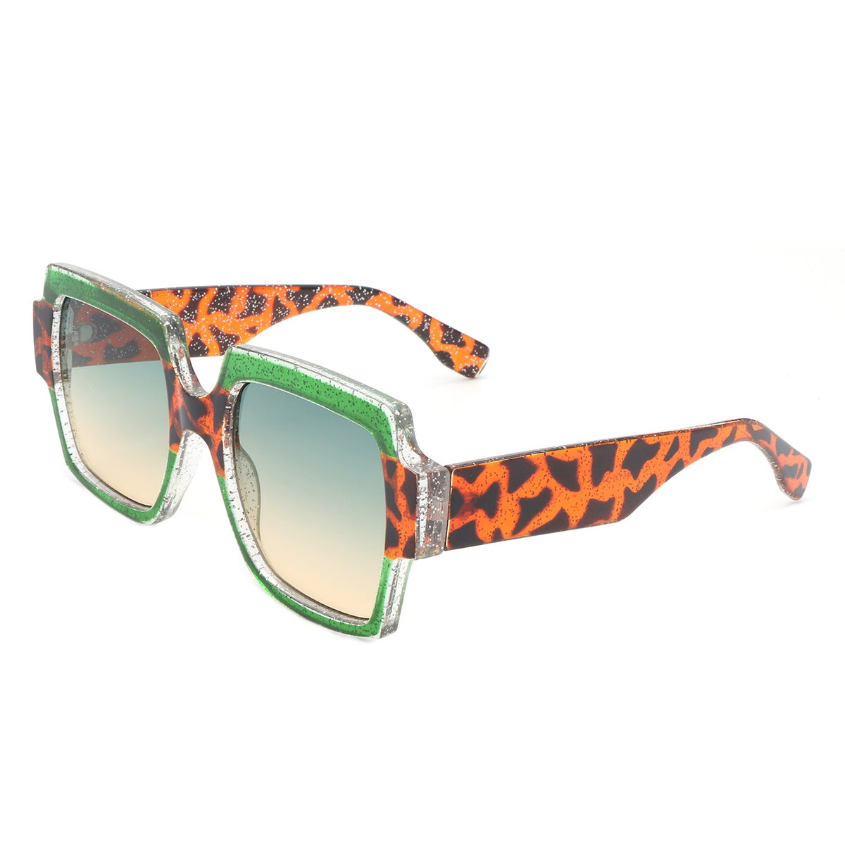 Keen - Women's Fashion Oversized Flat-Top Square Sunglasses-0