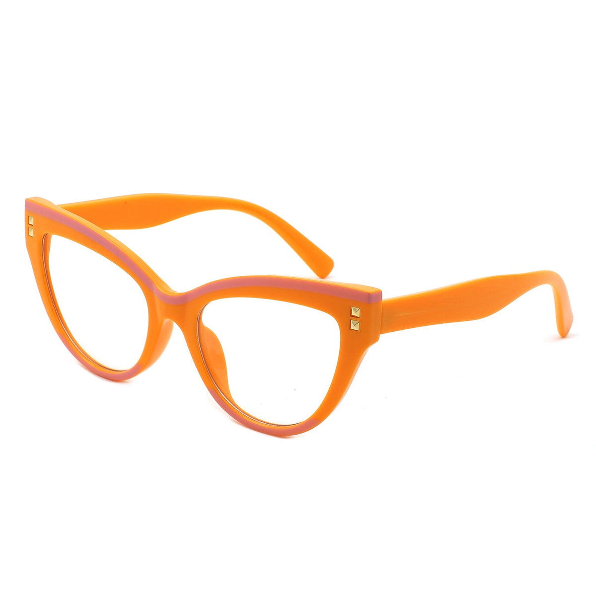Aerilyn - Women's Double Tone Frame Anti Blue Light Sunglasses-0
