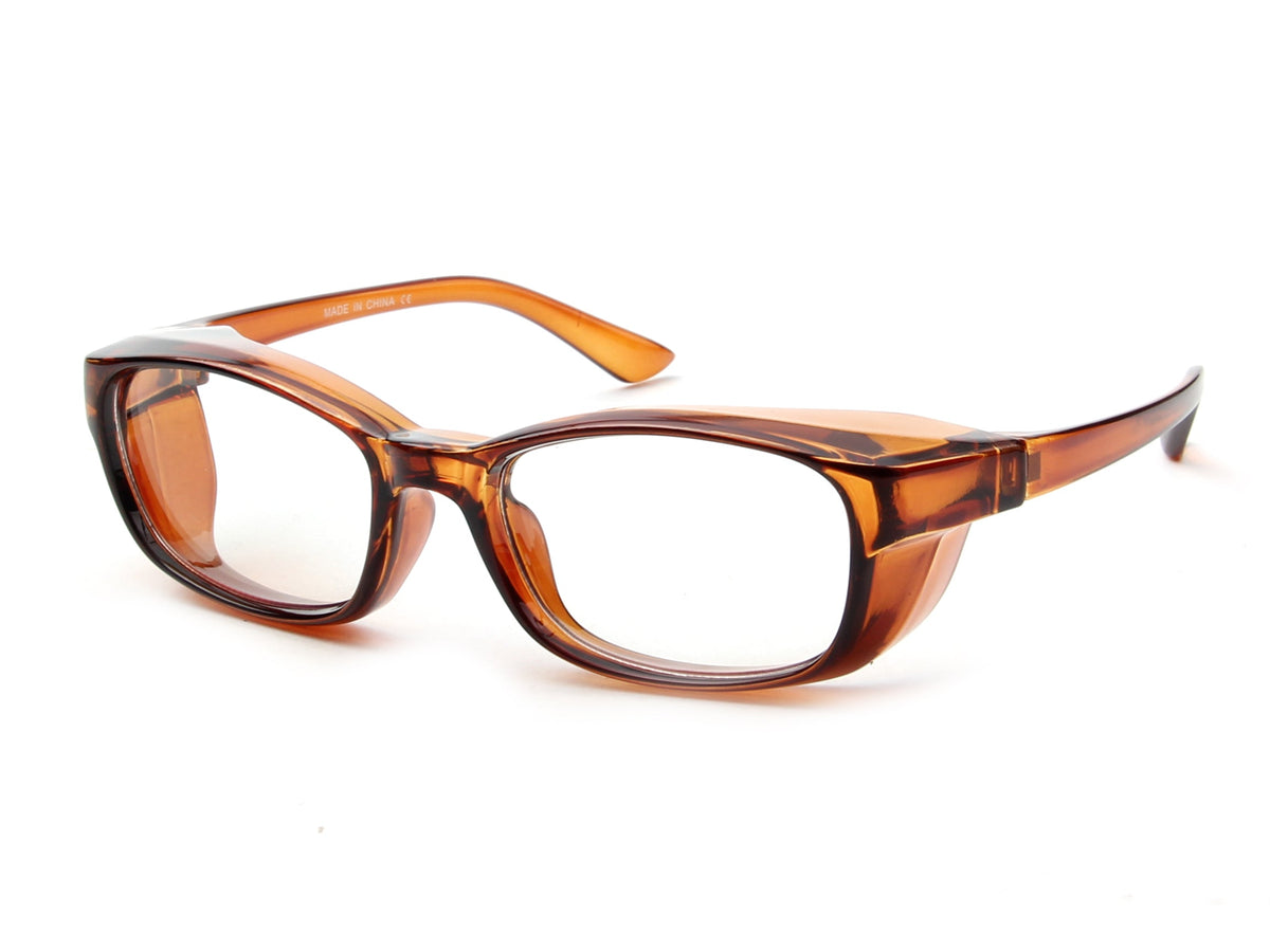 Salford | Classic Rectangle Blue Light Blocker Glasses-0