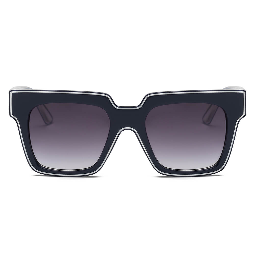 CAMDEN | Women Retro Square Oversize Sunglasses-1