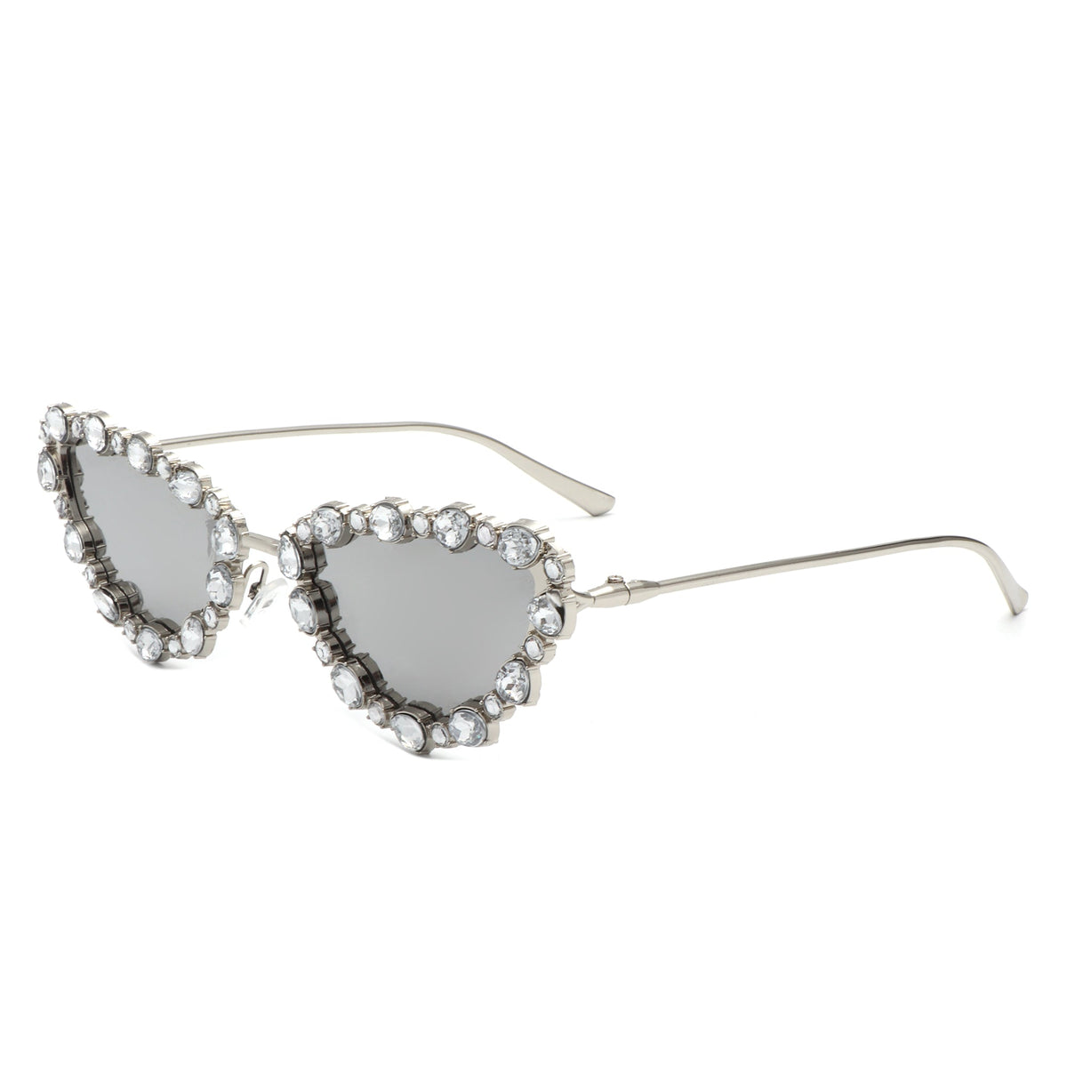 Elevate - Luxury Rhinestone Cat Eye Sunglasses-7