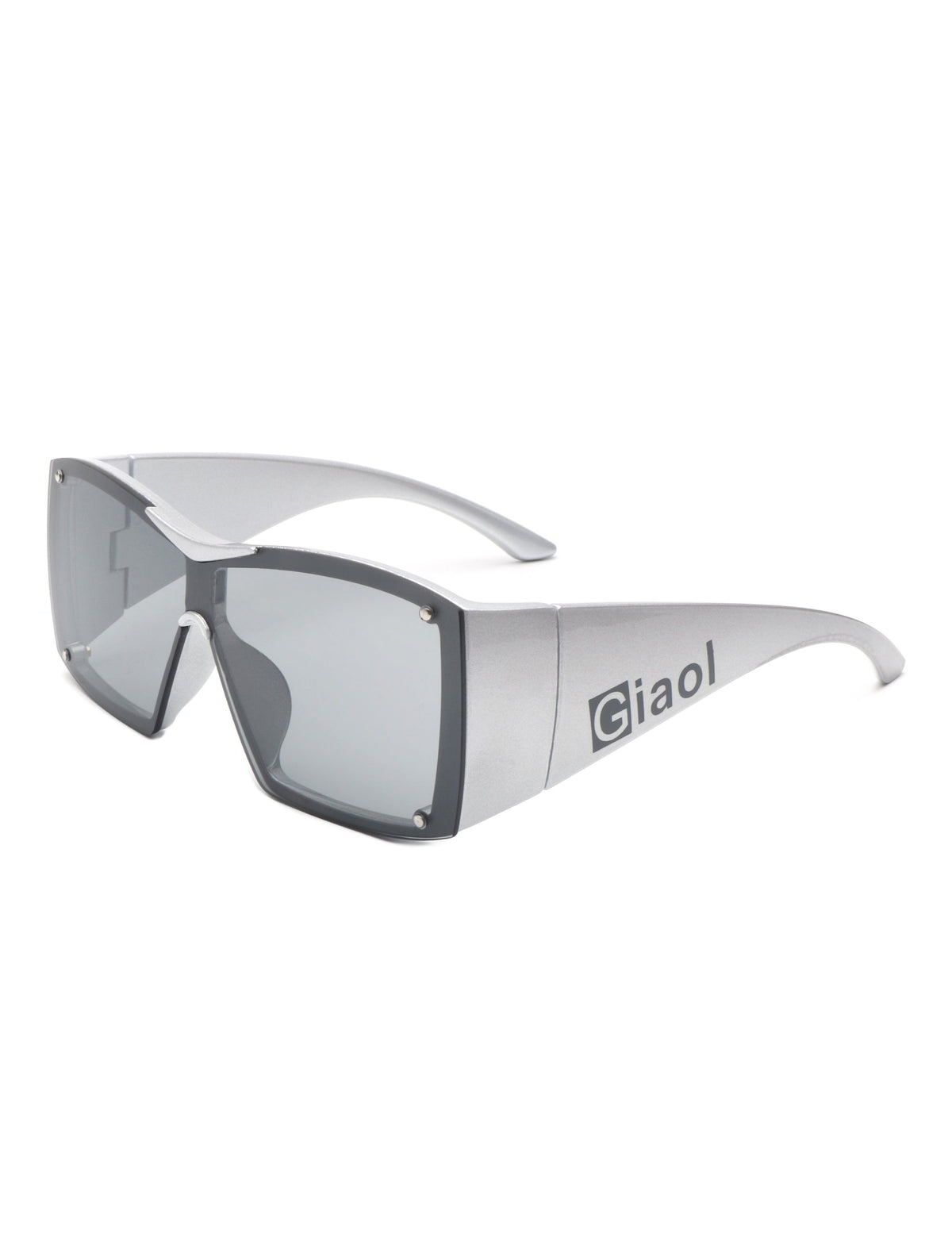 Fizz - Oversized Thick Frame Wrap-Around Women's Square Sunglasses-6