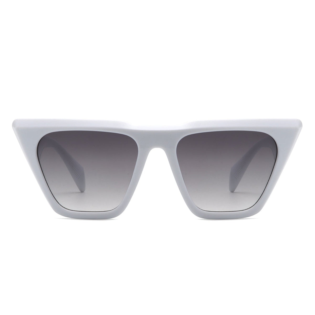 Lyra - Retro Cat Eye Flat Top Square Fashion Sunglasses-1