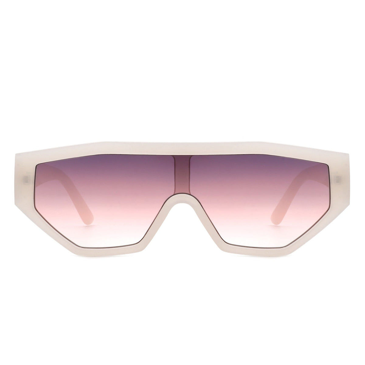 Firelily - Geometric Square Futuristic Fashion Sunglasses-1