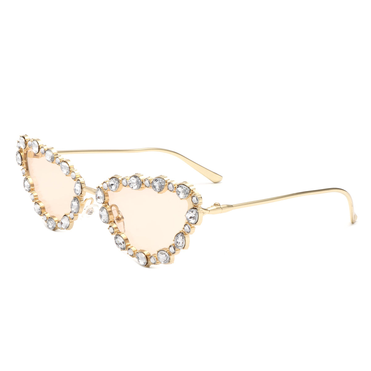 Elevate - Luxury Rhinestone Cat Eye Sunglasses-8