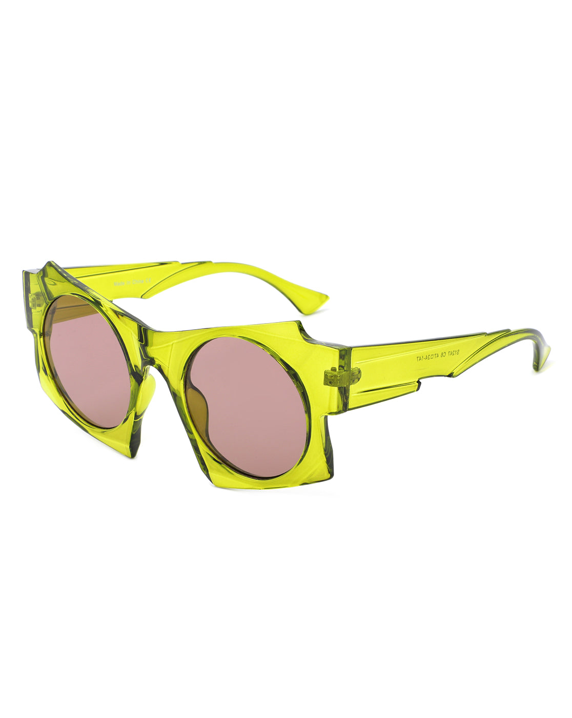 Tyren - Geometric Oversized Square Sunglasses-7