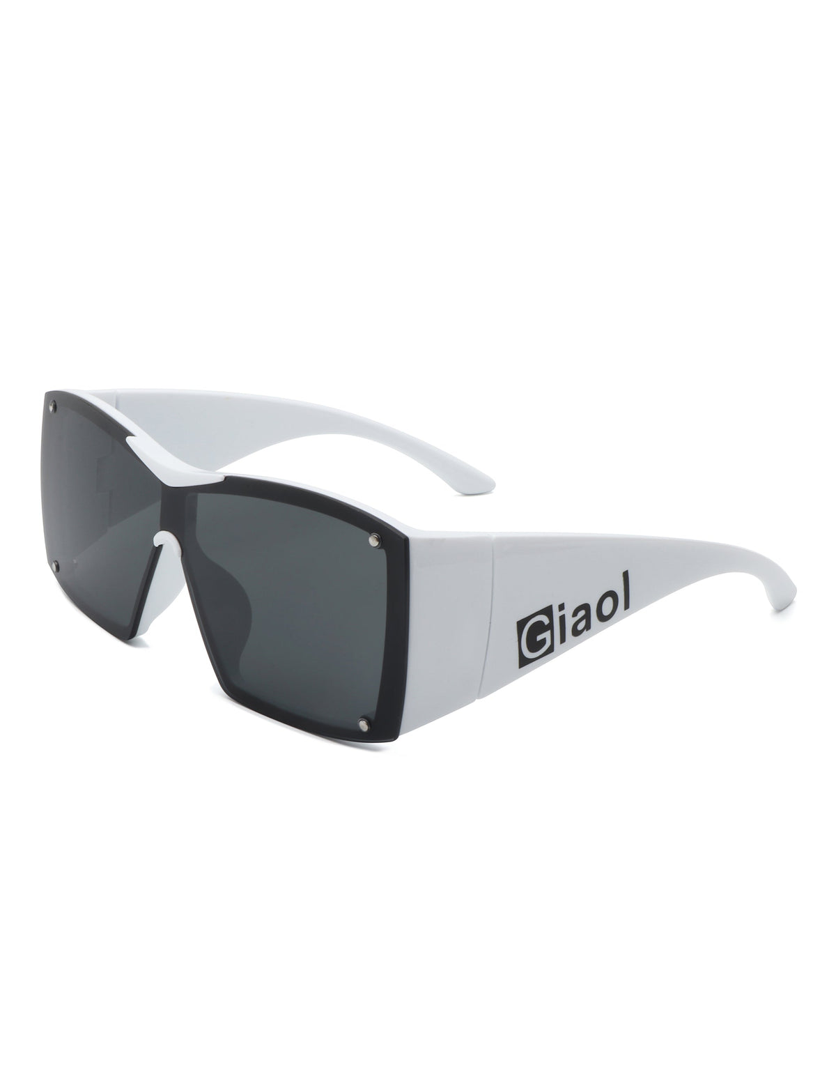 Fizz - Oversized Thick Frame Wrap-Around Women's Square Sunglasses-7