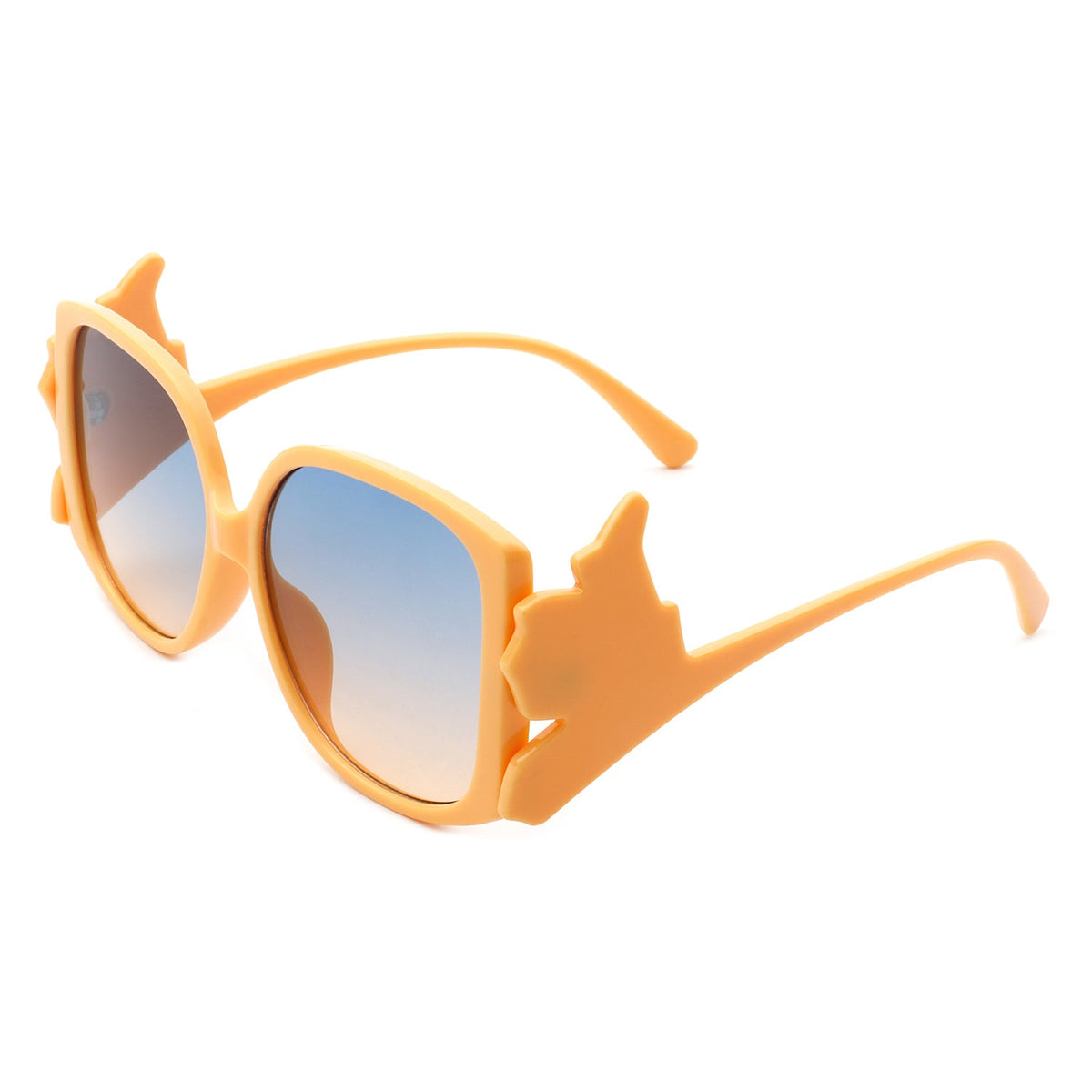 Vortexia - Oversize Irregular Frame Large Fashion Square Sunglasses-8