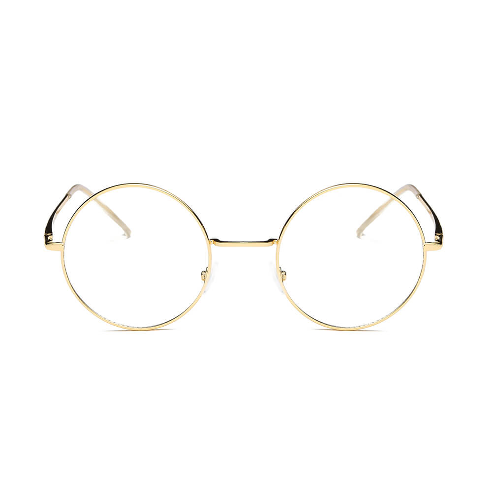 ABERDEEN | Round Clear Lens Metal Fashion Glasses Sunglasses Circle Eyewear-1