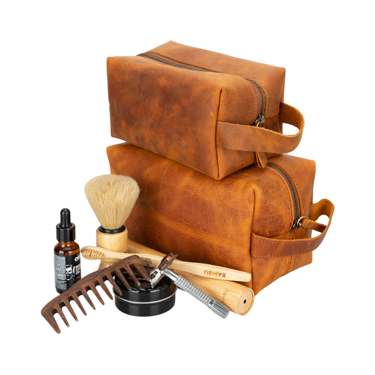 Eve Leather Dopp Kit, Medium-18
