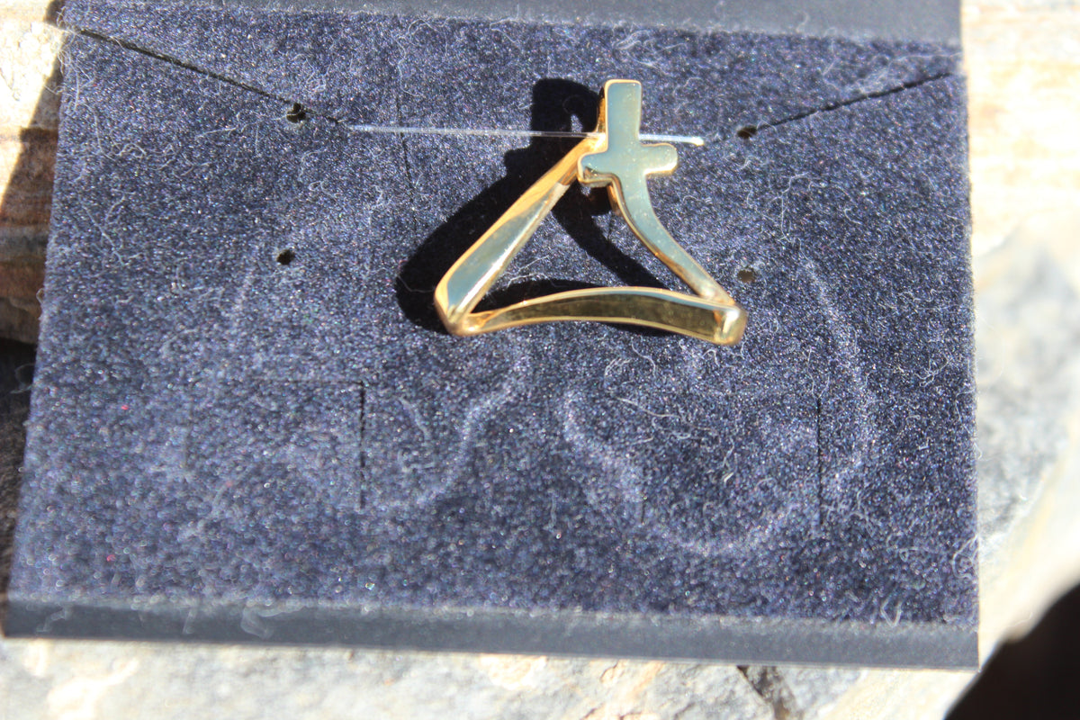 LOA1372 - Gold Plating Brass Pendant-1