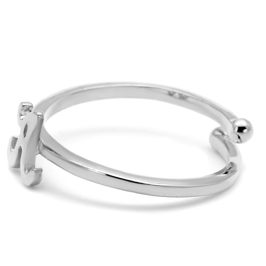 LO4005 - Rhodium Brass Ring with No Stone-2